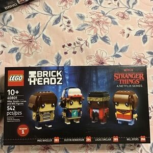 LEGO BrickHeadz Stranger Things 40801 Season 1 542pcs Mike Dustin Lucas Will